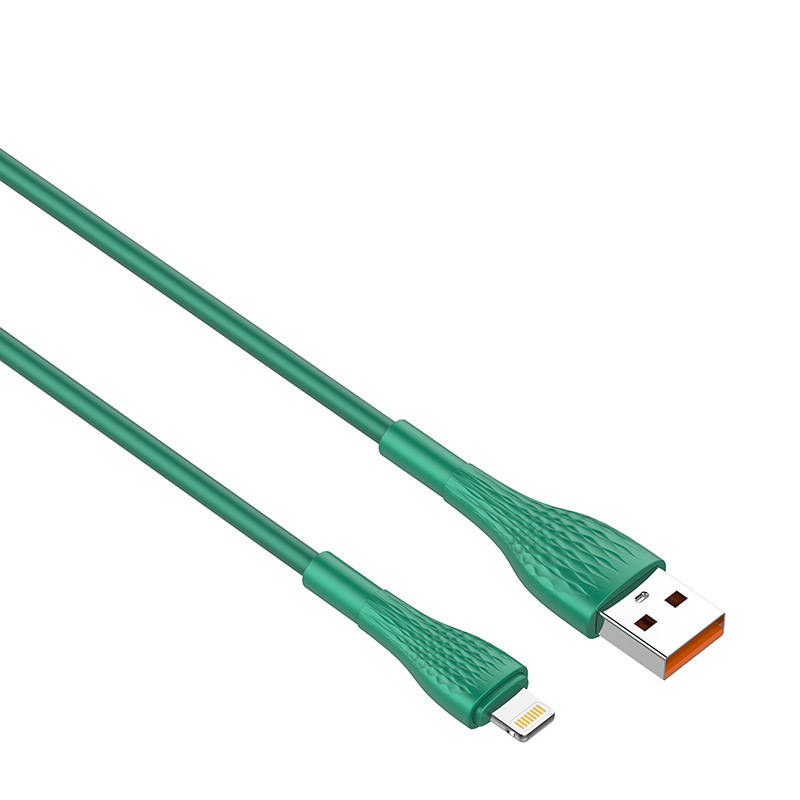 Καλώδιo Ldnio LS671 USB-A to Lightning Cable 30W 1m Green