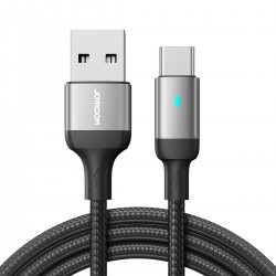 Καλώδιο Joyroom S-UC027A10 Braided USB 2.0 Cable USB to Type-C 3m Black Καλώδιο Joyroom S-UC027A10 Braided USB 2.0 Cable USB to Type-C 3m Black