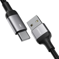 Καλώδιο Joyroom S-UC027A10 Braided USB 2.0 Cable USB to Type-C 3m Black Καλώδιο Joyroom S-UC027A10 Braided USB 2.0 Cable USB to Type-C 3m Black