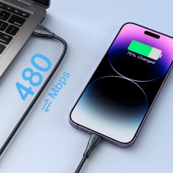 Καλώδιο Joyroom S-UL012A11 Braided USB-A to Lightning Cable 3m Black Καλώδιο Joyroom S-UL012A11 Braided USB-A to Lightning Cable 3m Black