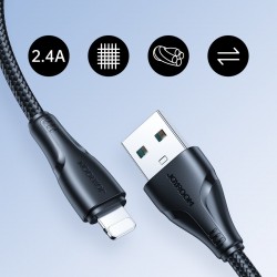 Καλώδιο Joyroom S-UL012A11 Braided USB-A to Lightning Cable 3m Black Καλώδιο Joyroom S-UL012A11 Braided USB-A to Lightning Cable 3m Black