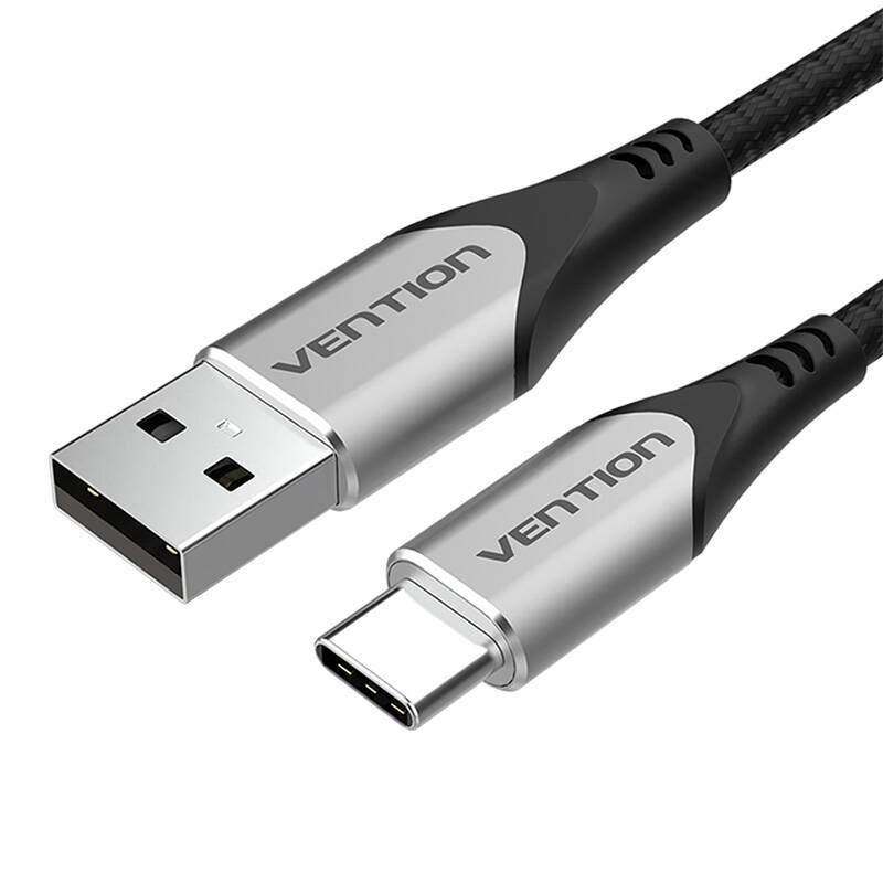 Καλώδιο Vention Type-C to USB-A 3A 3m Grey Καλώδιο Vention Type-C to USB-A 3A 3m Grey