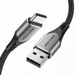 Καλώδιο Vention Type-C to USB-A 3A 3m Grey Καλώδιο Vention Type-C to USB-A 3A 3m Grey