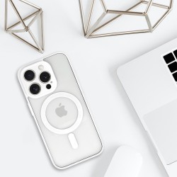 Θήκη Acrylic Color with MagSafe Magnet Apple iPhone 13 Pro (6.1") White