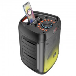 Φορητό Ηχείο Borofone Portable Bluetooth Speaker BP10 Fireworks with Microphone Black 