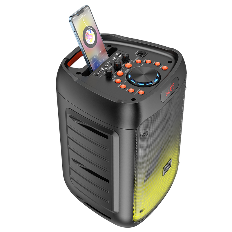 Φορητό Ηχείο Borofone Portable Bluetooth Speaker BP10 Fireworks with Microphone Black 