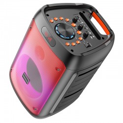 Φορητό Ηχείο Borofone Portable Bluetooth Speaker BP10 Fireworks with Microphone Black 