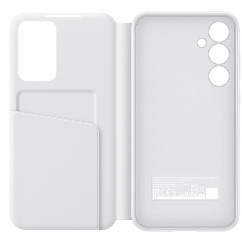 Θήκη Samsung Smart View Wallet Case EF-ZA356CWEGWW Samsung Galaxy A35 SM-A356 White (Original)