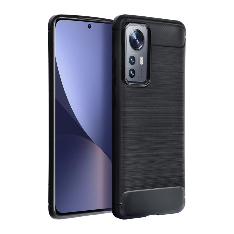 Θήκη TPU Carbon Fiber Brushed Xiaomi Redmi A3 4G Black Θήκη TPU Carbon Fiber Brushed Xiaomi Redmi A3 4G Black