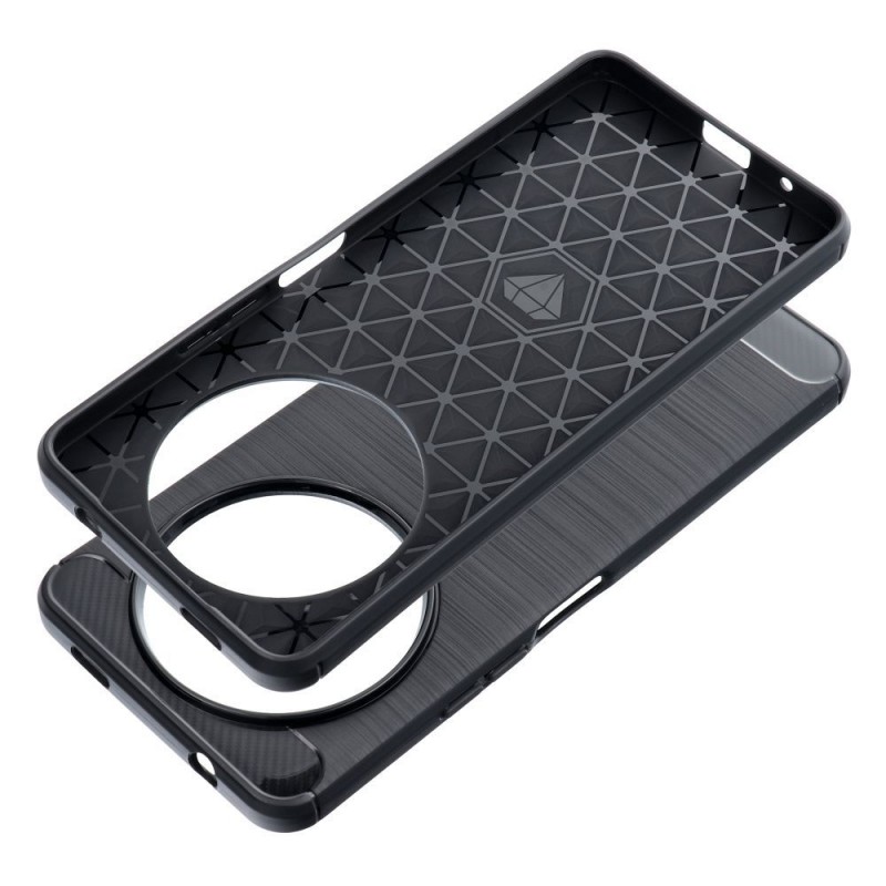 Θήκη TPU Carbon Fiber Brushed Xiaomi Redmi A3 4G Black Θήκη TPU Carbon Fiber Brushed Xiaomi Redmi A3 4G Black