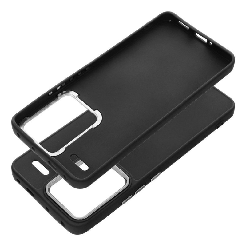 Θήκη Satin Frame Case Xiaomi Redmi Note 13 Pro 5G Black Θήκη Satin Frame Case Xiaomi Redmi Note 13 Pro 5G Black