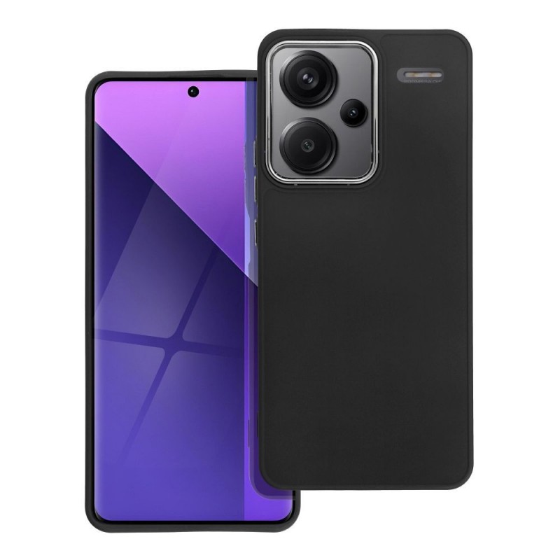 Θήκη Satin Frame Case Xiaomi Redmi Note 13 Pro+ Plus 5G Black Θήκη Satin Frame Case Xiaomi Redmi Note 13 Pro+ Plus 5G Black