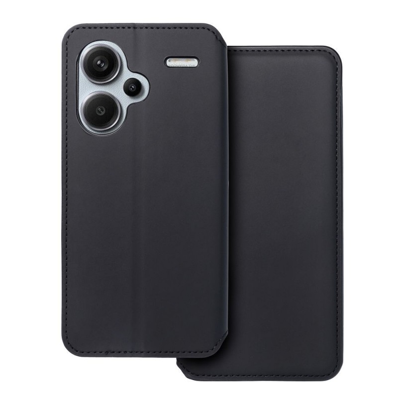 Θήκη Dual Pocket Book Xiaomi Redmi Note 13 Pro 4G / Poco M6 Pro / Note 14S 4G Black