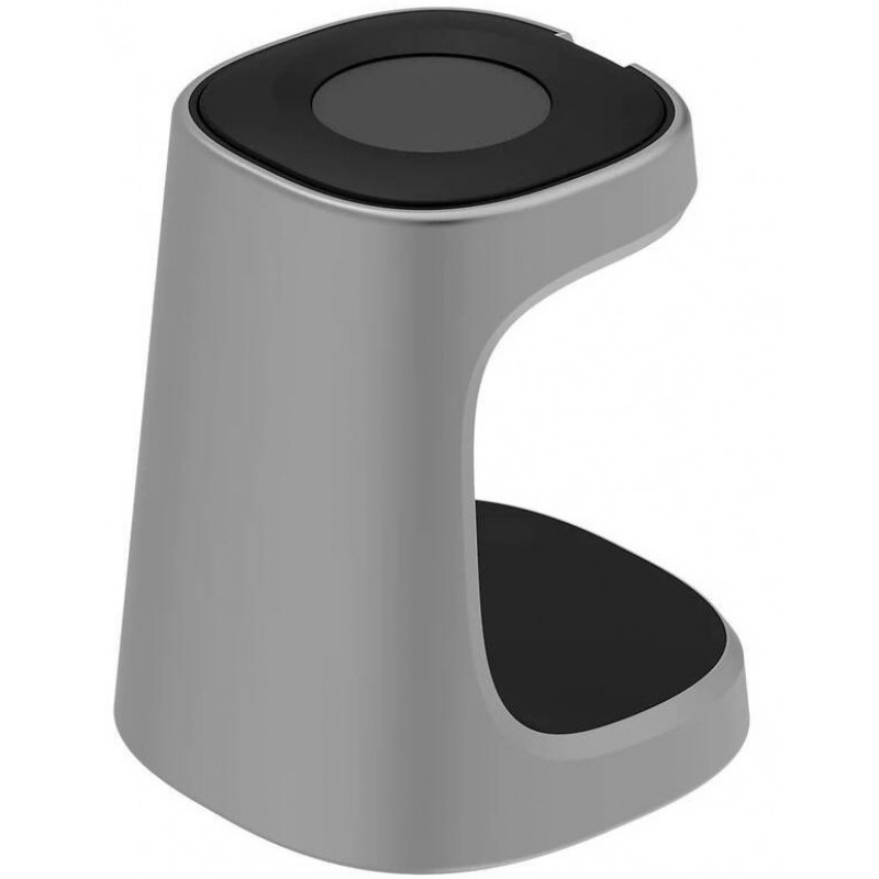 Βάση Φόρτισης Qi Samsung Wireless Charging Stand for Galaxy Watch 5 / 5 Pro GP-XVU022SAN Silver (Original)