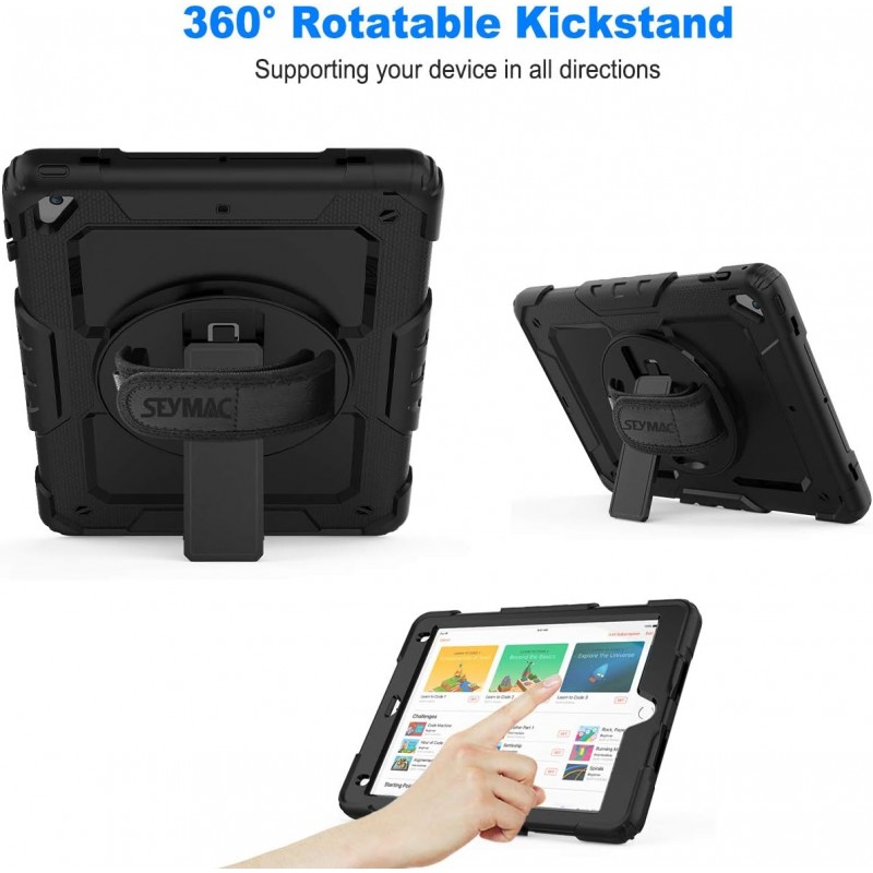 Θήκη Solid 360 with Pen Hoder Apple iPad 9.7 (2017/2018) Black
