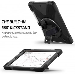 Θήκη Solid 360 with Pen Holder Apple iPad 10.2" (19/20/21) Black