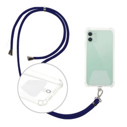 Λουράκι Λαιμού στήριξης Θήκης Smartphone Universal Neck Strap Blue Λουράκι Λαιμού στήριξης Θήκης Smartphone Universal Neck Strap Blue