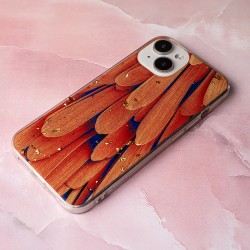 Θήκη TPU Gold Glam Xiaomi Redmi 13C 4G / 13C 5G Orange Θήκη TPU Gold Glam Xiaomi Redmi 13C 4G / 13C 5G Orange