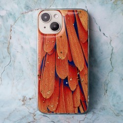 Θήκη TPU Gold Glam Xiaomi Redmi 13C 4G / 13C 5G Orange Θήκη TPU Gold Glam Xiaomi Redmi 13C 4G / 13C 5G Orange
