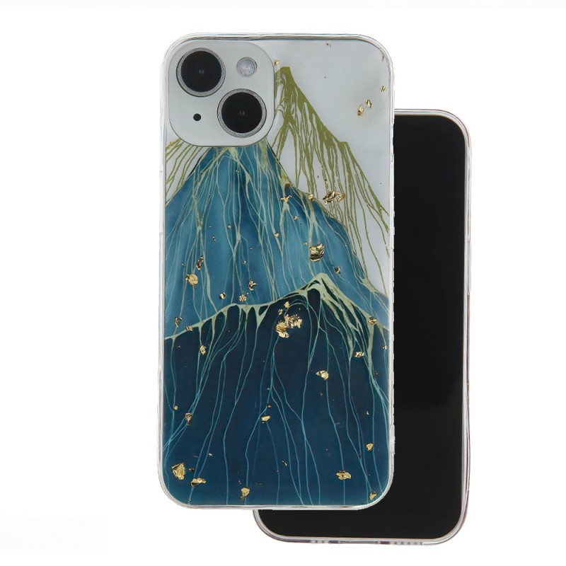 Θήκη TPU Gold Glam Xiaomi Redmi 13C 4G / 13C 5G Mountain Θήκη TPU Gold Glam Xiaomi Redmi 13C 4G / 13C 5G Mountain