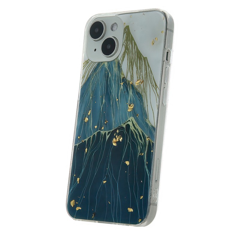 Θήκη TPU Gold Glam Xiaomi Redmi 13C 4G / 13C 5G Mountain Θήκη TPU Gold Glam Xiaomi Redmi 13C 4G / 13C 5G Mountain