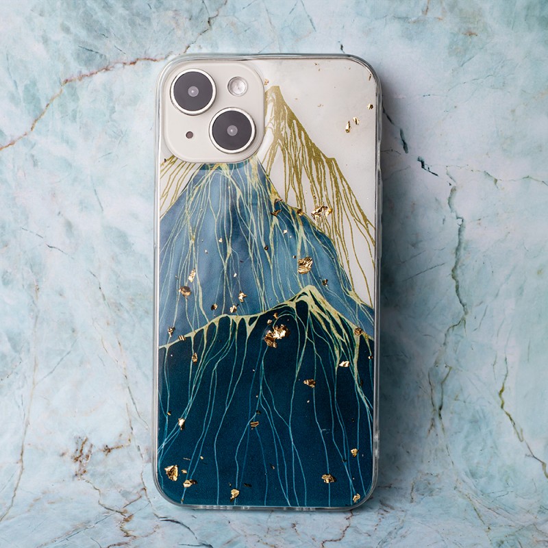 Θήκη TPU Gold Glam Xiaomi Redmi 13C 4G / 13C 5G Mountain Θήκη TPU Gold Glam Xiaomi Redmi 13C 4G / 13C 5G Mountain