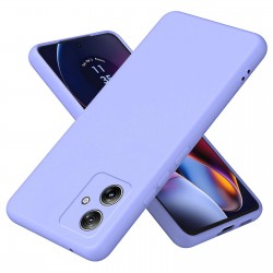 Θήκη Silicone Motorola Moto G54 Lilac
