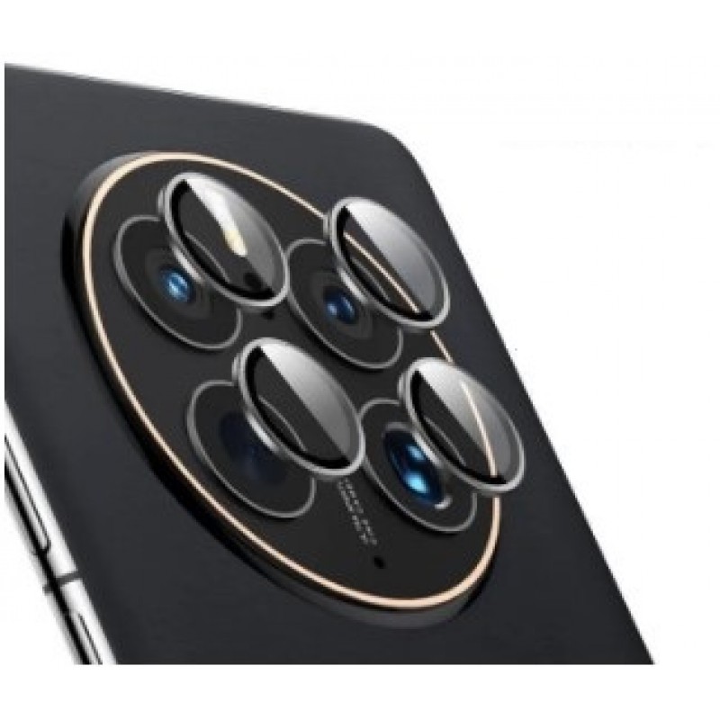 Γυαλί Προστασίας Camera Lens Huawei Mate 50 Pro Tempered Glass 9H AntiCrash / AntiShock Black