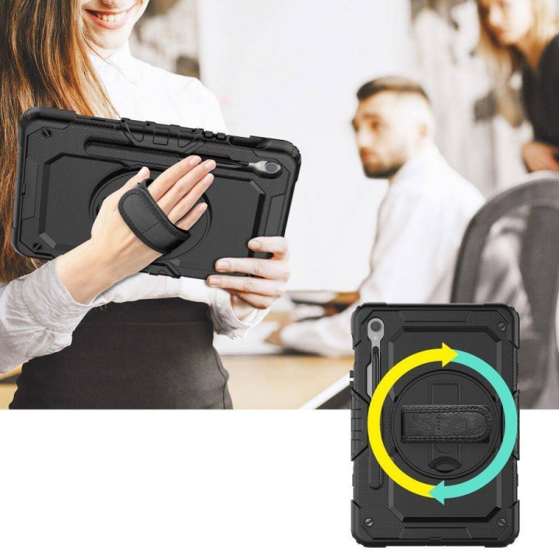 Θήκη Solid360 Galaxy Tab A9+ Plus 11" X210 / X215 / X216 with Pen Slot Black