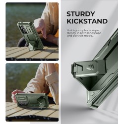 Θήκη Dexnor Armor Case Samsung Galaxy S24 Ultra 5G S928 Green Θήκη Dexnor Armor Case Samsung Galaxy S24 Ultra 5G S928 Green