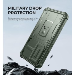Θήκη Dexnor Armor Case Samsung Galaxy S24 Ultra 5G S928 Green Θήκη Dexnor Armor Case Samsung Galaxy S24 Ultra 5G S928 Green