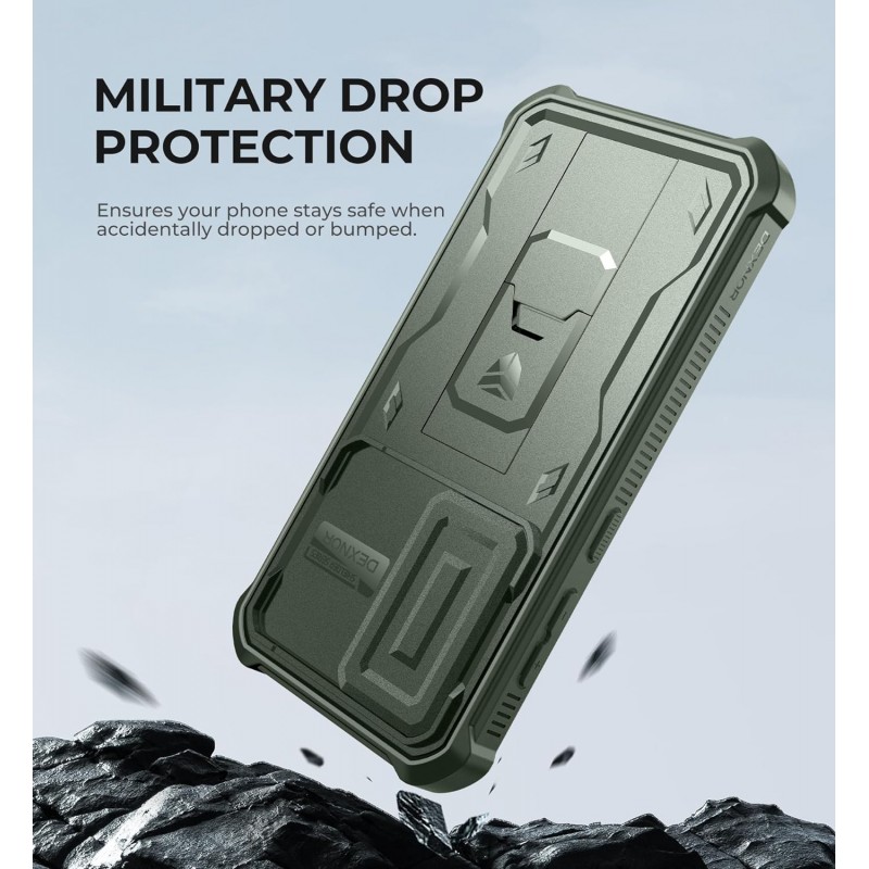 Θήκη Dexnor Armor Case Samsung Galaxy S24 Ultra 5G S928 Green Θήκη Dexnor Armor Case Samsung Galaxy S24 Ultra 5G S928 Green