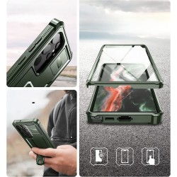 Θήκη Dexnor Armor Case Samsung Galaxy S23 Ultra 5G S918 Green Θήκη Dexnor Armor Case Samsung Galaxy S23 Ultra 5G S918 Green