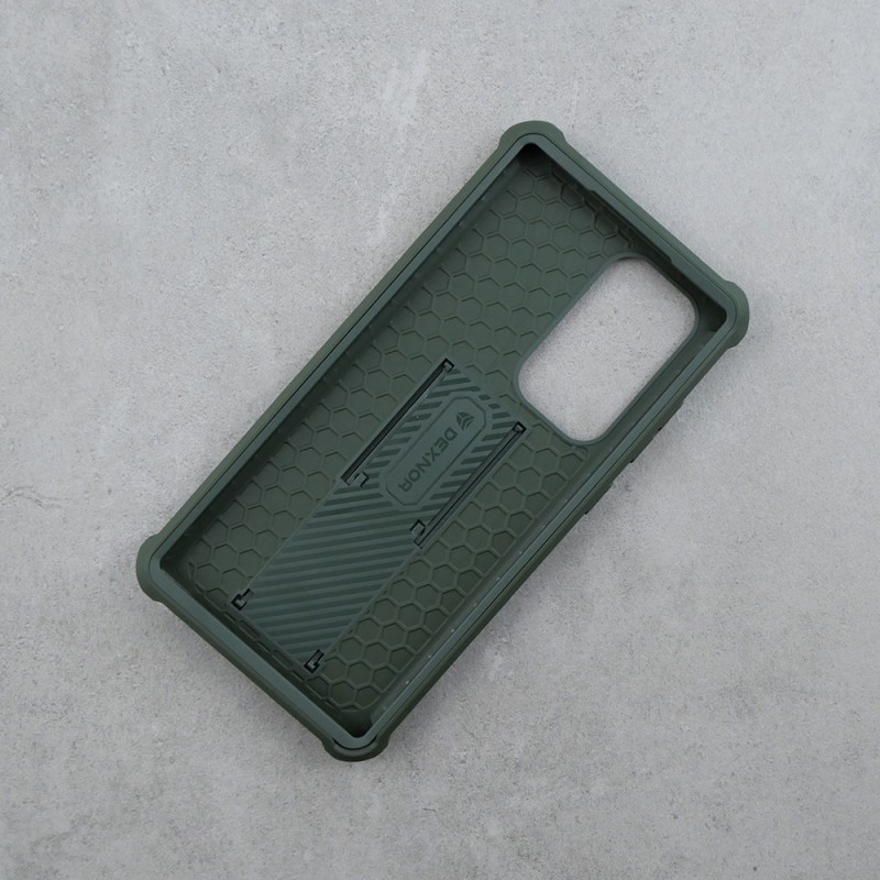 Θήκη Dexnor Armor Case Samsung Galaxy S23 Ultra 5G S918 Green Θήκη Dexnor Armor Case Samsung Galaxy S23 Ultra 5G S918 Green