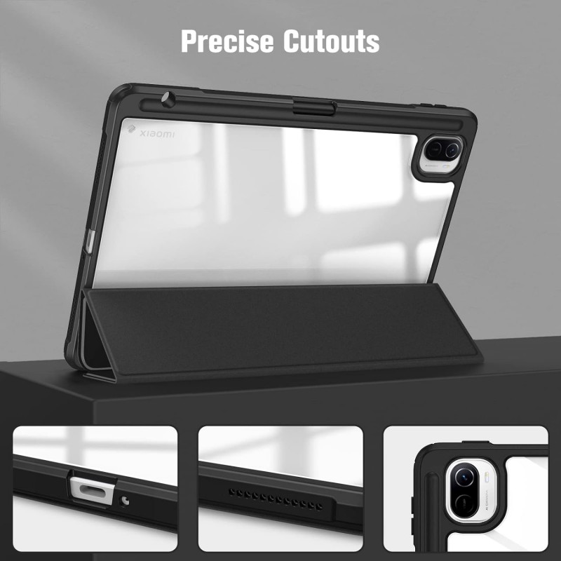 Θήκη SC Pen Clear Hybrid  Xiaomi Redmi Pad SE 11.0" Black