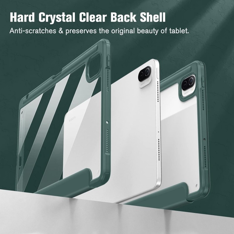 Θήκη SC Pen Clear Hybrid Xiaomi Redmi Pad SE 11" Green