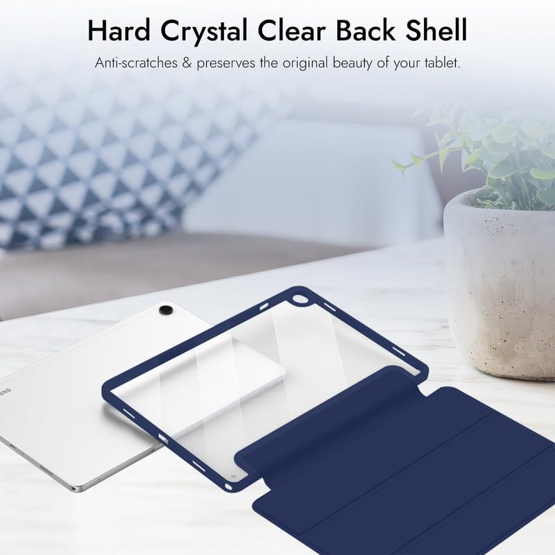 Θήκη SC Pen Clear Hybrid Samsung Galaxy Tab A9+ Plus 11.0 X210 / X215 / X216 Blue
