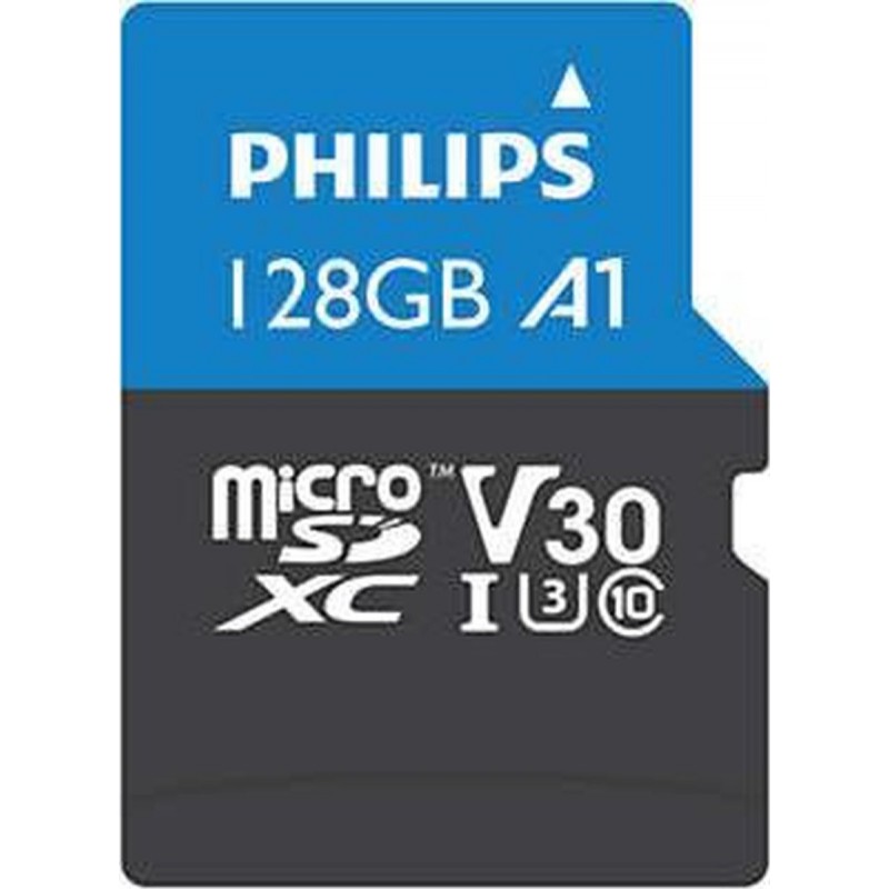 Κάρτα μνήμης Philips Ultra Pro microSDXC 128GB Class 10 U3 V30 UHS-I with USB Reader