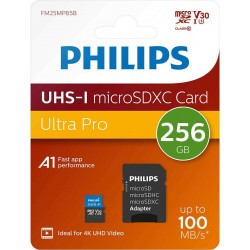 Κάρτα μνήμης Philips Ultra Pro microSDXC 512GB Class 10 U3 V30 UHS-I with USB Reader