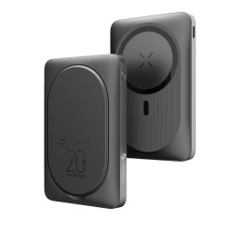 Εξωτερική Μπαταρία Ασύρματης Φόρτισης FORCELL F-ENERGY F10K2 MagStand Powerbank Compatible with MagSafe PD QC3.0 5A 20W 10000mAh Black