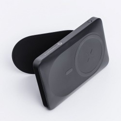 Εξωτερική Μπαταρία Ασύρματης Φόρτισης FORCELL F-ENERGY F10K2 MagStand Powerbank Compatible with MagSafe PD QC3.0 5A 20W 10000mAh Black