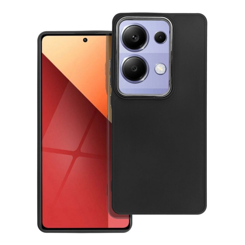 Θήκη Satin Frame Case Xiaomi Redmi Note 13 Pro 5G Black Θήκη Satin Frame Case Xiaomi Redmi Note 13 Pro 5G Black
