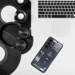 Θήκη  Tech Silicone Case Xiaomi Redmi Note 13 Pro 4G / Poco M6 Pro / Note 14S 4G Design 2 Black