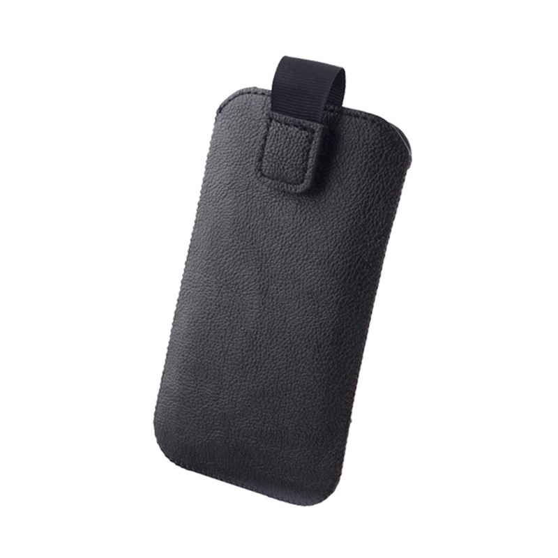 Θήκη Slip Up Mono 6.9" (Samsung S20 Ultra/ S20 Ultra 5G) Leather Pouch Black