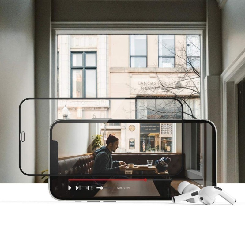 Γυαλί Προστασίας Hofi Motorola Moto G35 5G Tempered Glass Pro+ 9H 2-Pack AntiCrash / AntiShock Black (2τμχ)