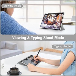 Θήκη SC Pen Clear Hybrid Xiaomi Redmi Pad SE 11" White Marble