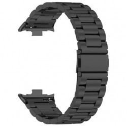 Ανταλλακτικό λουράκι Stainless Steel Xiaomi Redmi Watch 4 / Smart Band 8 Pro / Smart Band 9 Pro / Redmi Watch 5 Black
