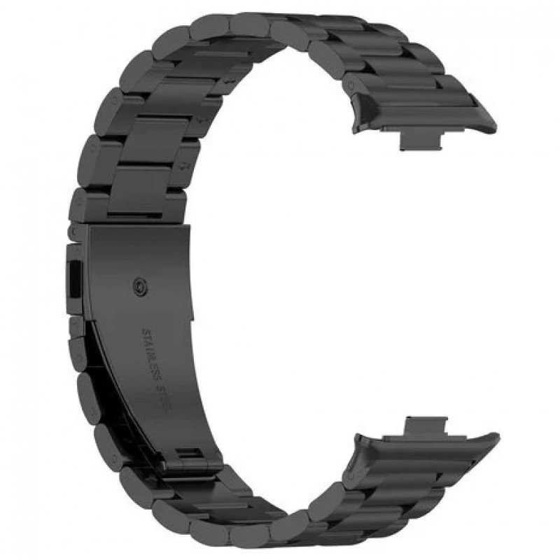 Ανταλλακτικό λουράκι Stainless Steel Xiaomi Redmi Watch 4 / Smart Band 8 Pro / Smart Band 9 Pro / Redmi Watch 5 Black