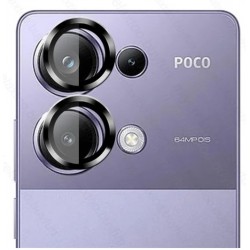 Προστατευτικό Κάμερας  Eagle Eye Camera Lens with Metal Ring  and Positioning Plate Xiaomi Poco M6 Pro Black