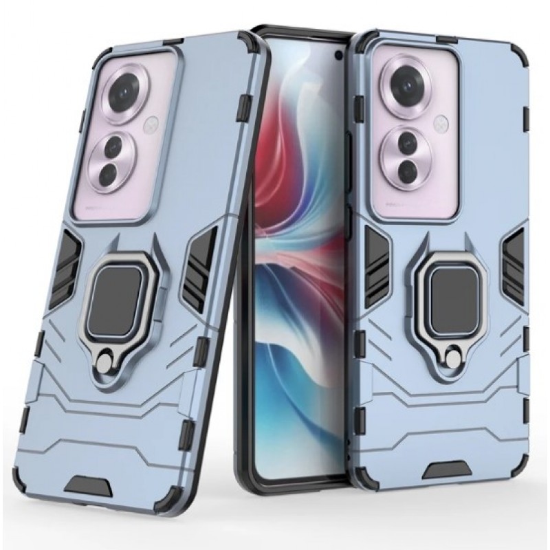 Θήκη Ring Armor Magnetic Stand Oppo Reno 11 F Blue